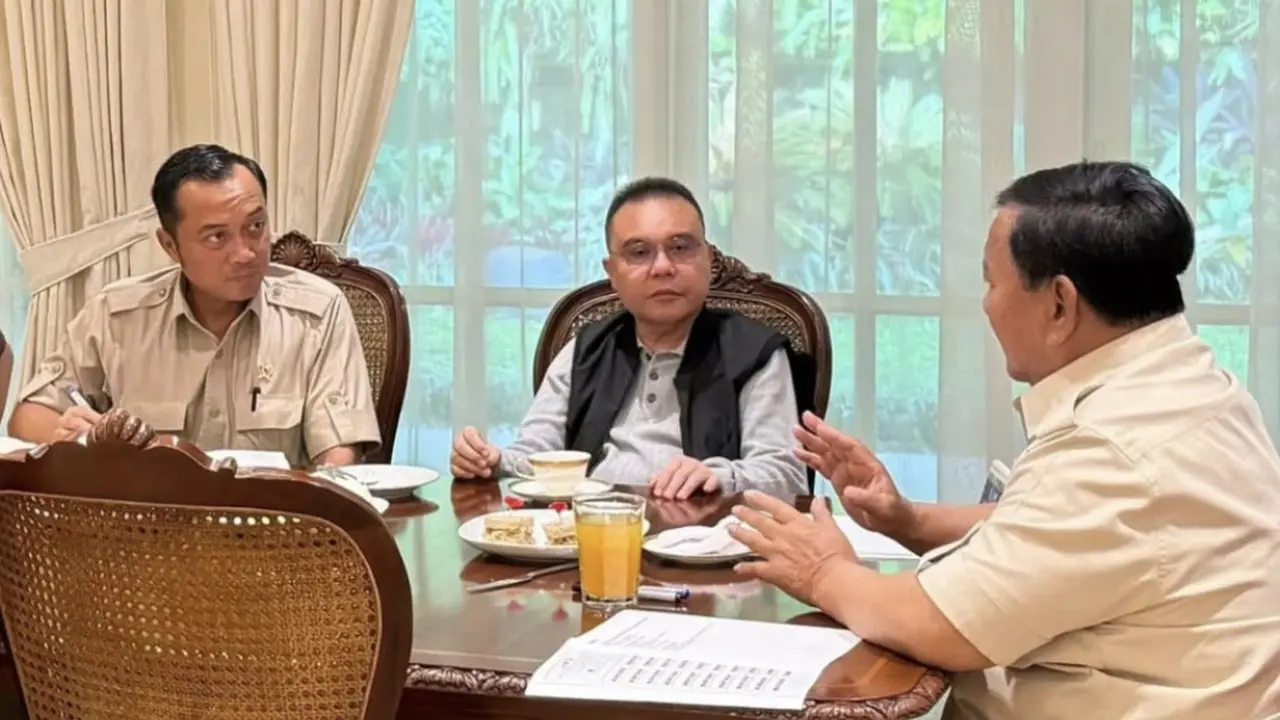 Sufmi Dasco Temui Prabowo Bahas Penanganan Pascabencana Sumatera