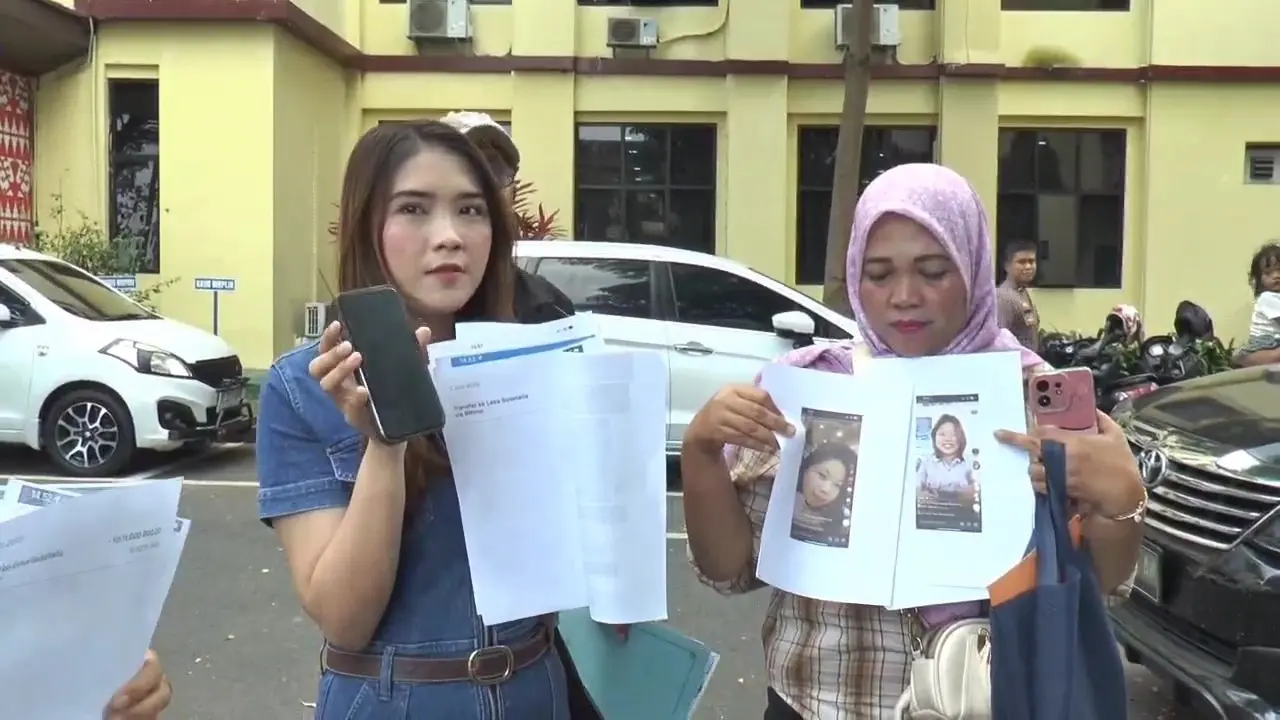 Korban Arisan Bodong di Lampung