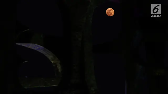 Bulan Purnama Langka Harvest Moon