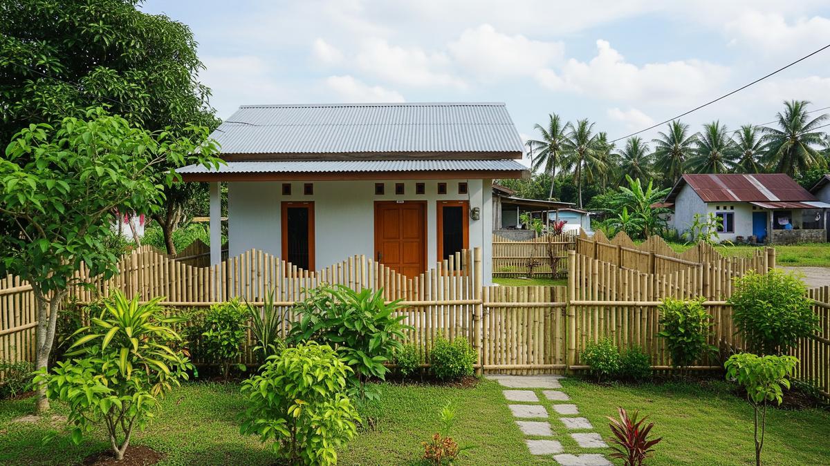 8 Model Pagar Bambu untuk Rumah Petak Sederhana, Inspirasi Murah Tapi Menarik
