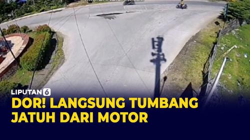 VIDEO: Nyawa Melayang, Detik-Detik Tumbang Usai Ditembak Pistol Rakitan