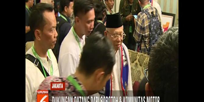 Bobotoh dan Komunitas Motor Beri Dukungan ke Jokowi-Ma'ruf