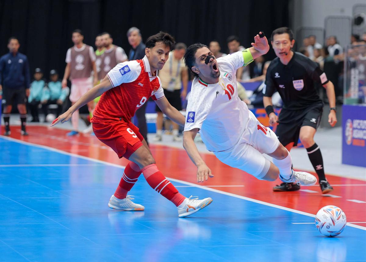 FOTO: Timnas Futsal Indonesia Gagal Juara Asia Usai Kalah Adu Penalt