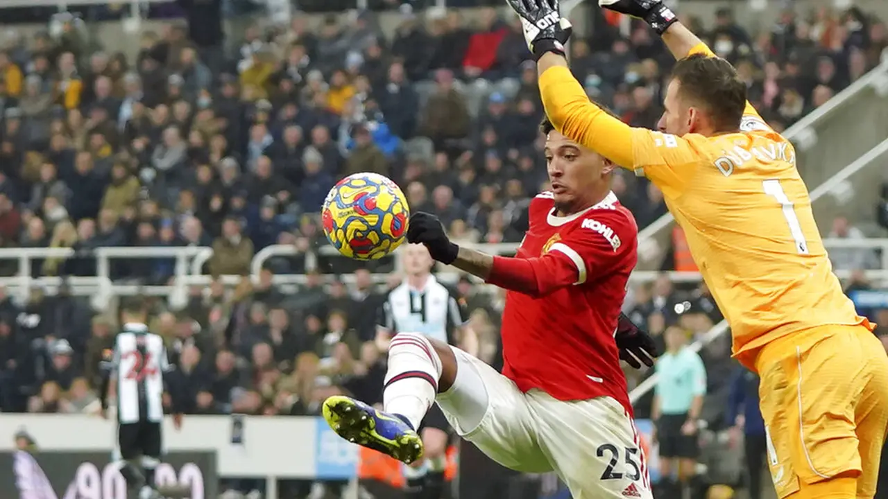 FOTO: Manchester United Ditahan Imbang Newcastle United