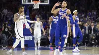 Ben Simmons Triple Double, Sixers Balas Kalahkan Nets (AP)