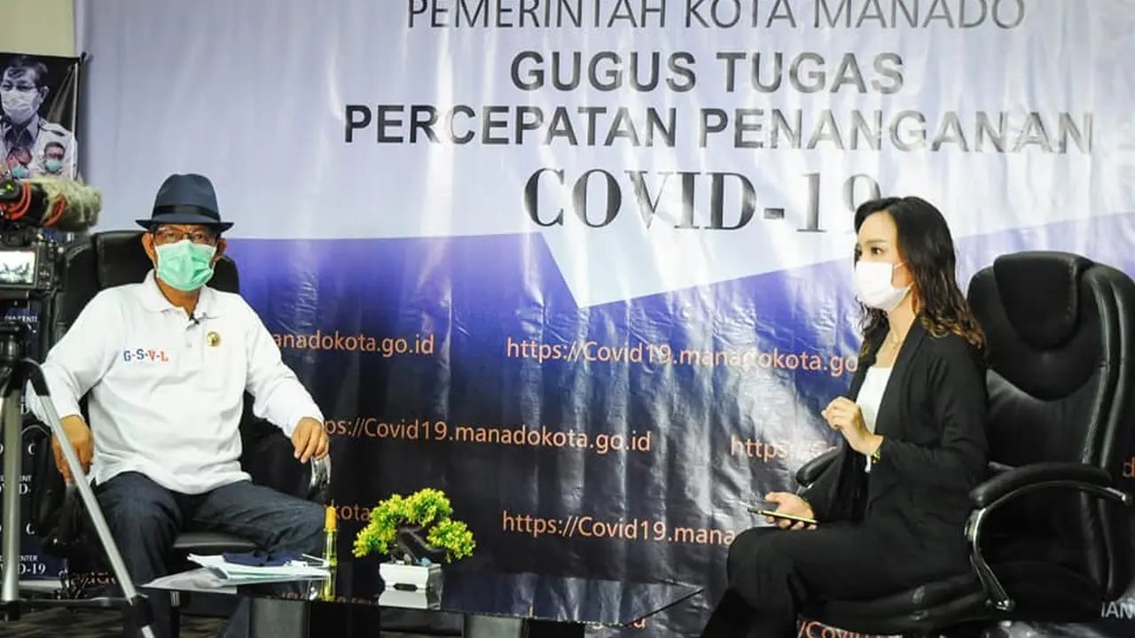 Wali Kota Manado GS Vicky Lumentut memaparkan sejumlah rencana terkait pembatasan pergerakan orang masuk keluar Manado.