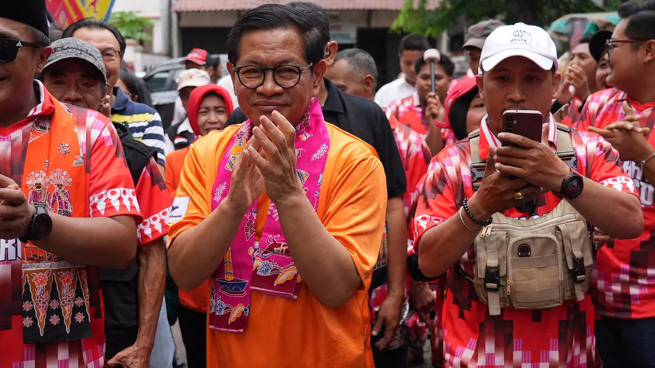 Cagub Jakarta nomor urut 3 Pramono Anung berjanji akan benahi Stadion VIJ yang berada di Petojo, Cideng, Jakarta Pusat jika menang di Pilkada Jakarta 2024.