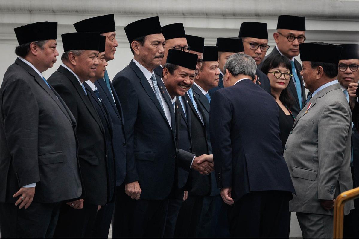 FOTO: Presiden Prabowo Sambut PM  China Li Qiang di Istana Merdeka
