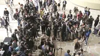 Suasana di Gimpo International Airport (Foto: AP Photo/Ahn Youg-joon)