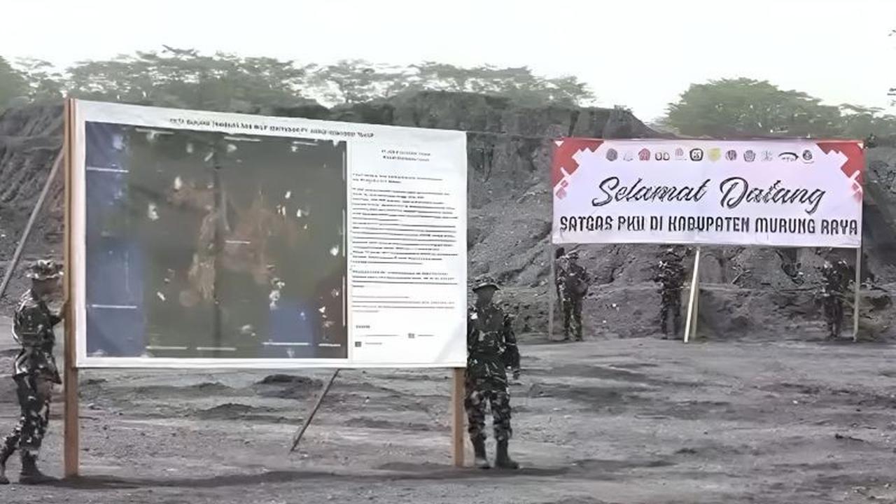 Satgas PKH Kuasai Kembali Lahan Pertambangan PT AKT di Kalteng, Potensi Denda Triliunan Rupiah Menanti