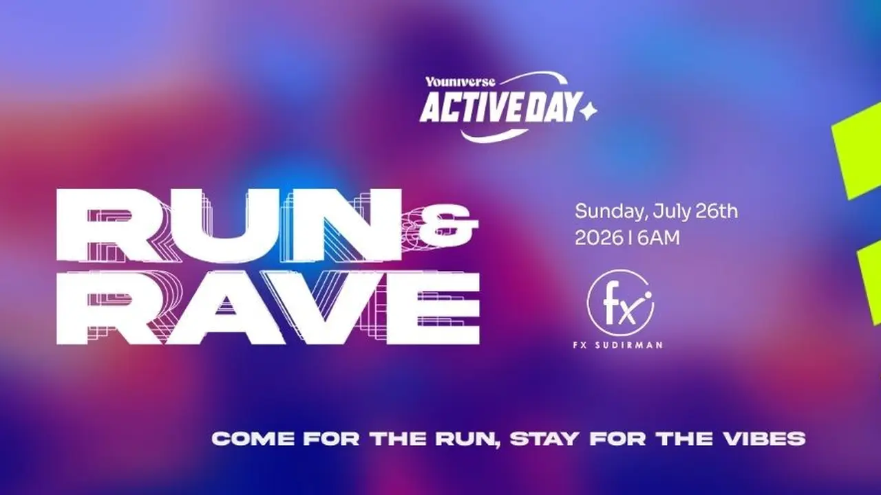 Jangan Kelewatan Youniverse Active Day Hadirkan Cara Baru Menikmati Minggu Pagi Lewat Konsep RUN & RAVE