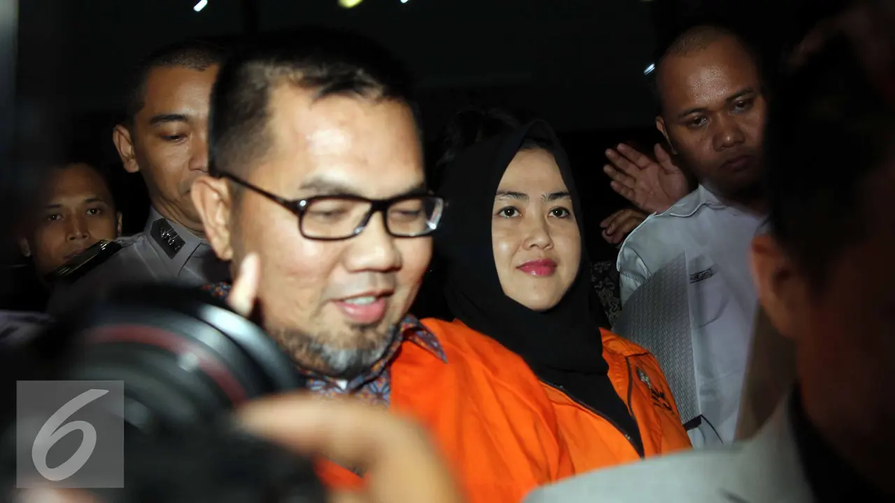 20150706-Penahan Budi Antoni Aljufri dan Suzanna-Jakarta
