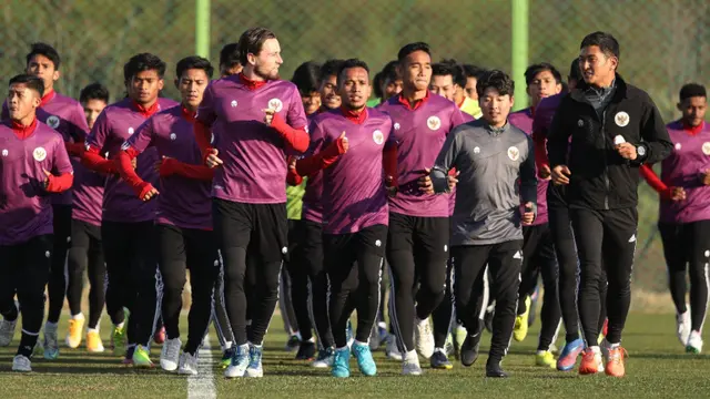 Timnas Indonesia U-23 menggelar pemusatan latihan di Korea Selatan.