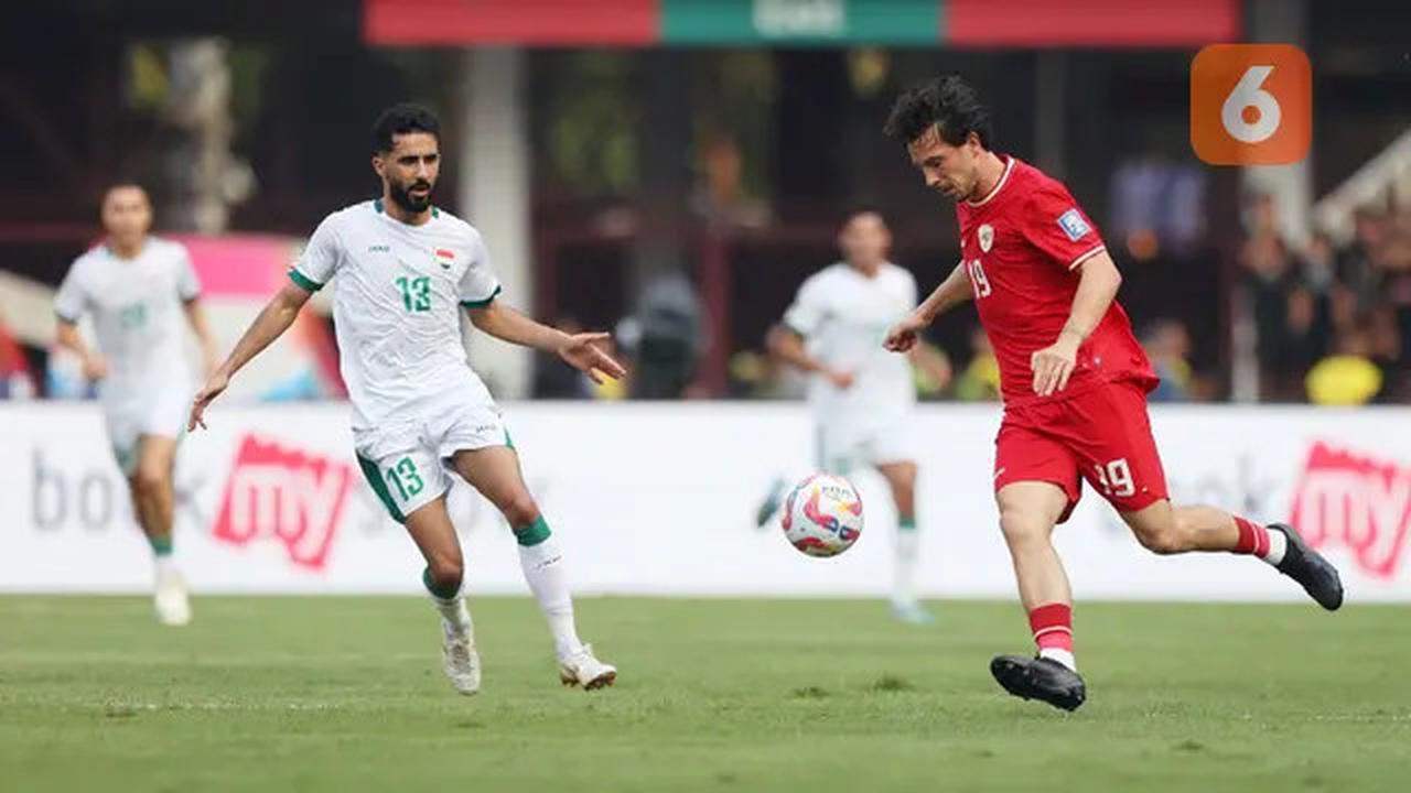 Menang di Harga Pasar Pemain, Timnas Indonesia Harus Akui Keunggulan Irak