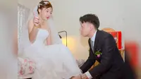Salah satu foto pernikahan yang diterima oleh Ying (Foto: Facebook/Jaclyn Ying).