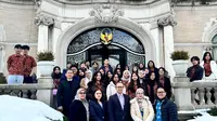 Delegasi SMA Labschool Cibubur Kunjungi KBRI Washington DC Jelang Kompetisi Columbia Model United Nations