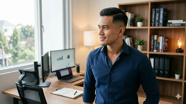 Model Rambut Pria Pendek Formal Namun Tetap Gaya