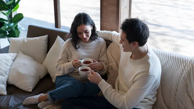 Couple Talking
