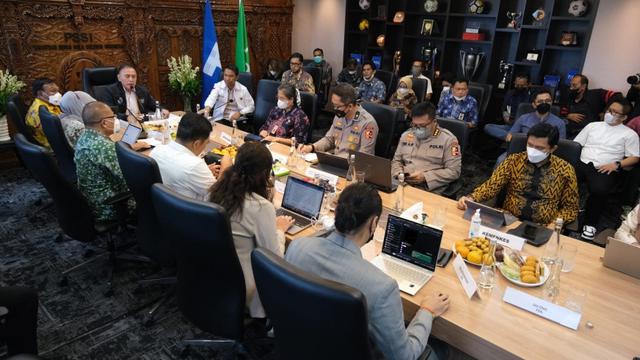 Satgas Transformasi Sepak Bola Indonesia.