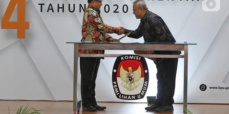 Kemendagri Serahkan DP4 untuk Pemilihan Serentak 2020 ke KPU