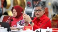 Sekretaris Jenderal DPP PDIP Hasto Kristianto bersama Risma. (Foto: PDIP Jatim)