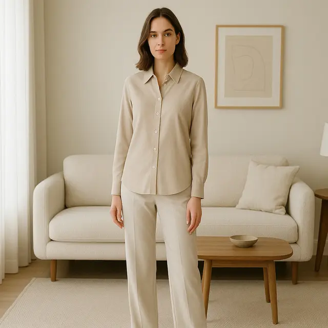 Outfit Atasan Wanita Kemeja Trendy/via Chat GPT