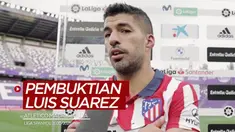 Berita video komentar Luis Suarez setelah Atletico Madrid menjadi juara Liga Spanyol 2020/2021.