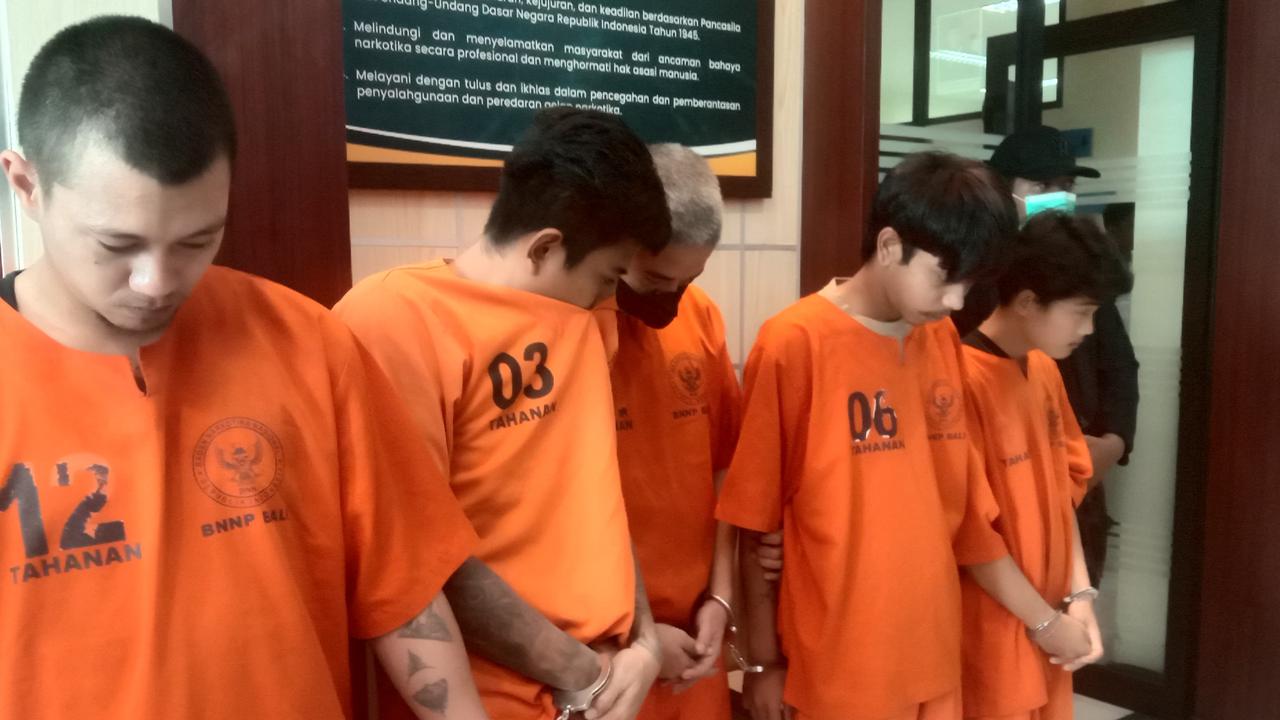 BNN Bali Gagalkan Peredaran Sabu, Ganja dan Ekstasi Senilai Rp303 Juta