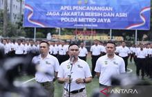 Polda Metro Jaya Canangkan Gerakan 'Jaga Jakarta Bersih dan Asri', Libatkan Ribuan Personel