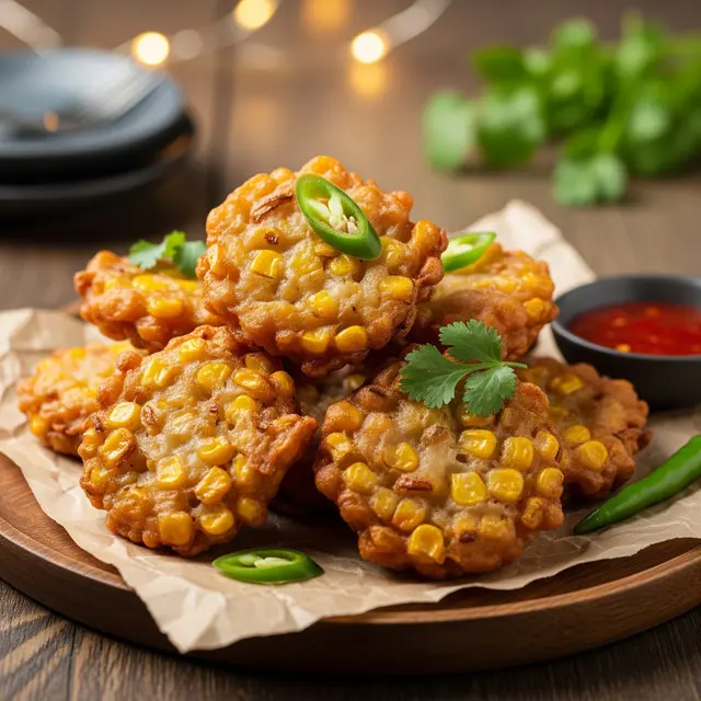 Trik Bakwan Jagung tetap Crispy (Image by Gemini AI)