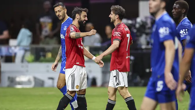 Mason Mount Unjuk Kualitas, Cetak Gol Indah Saat Manchester United Ditahan Everton