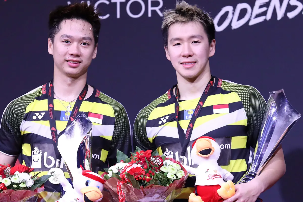 Kevin Sanjaya Sukamuljo/Marcus Fernaldi Gideon, Denmark Terbuka 2018