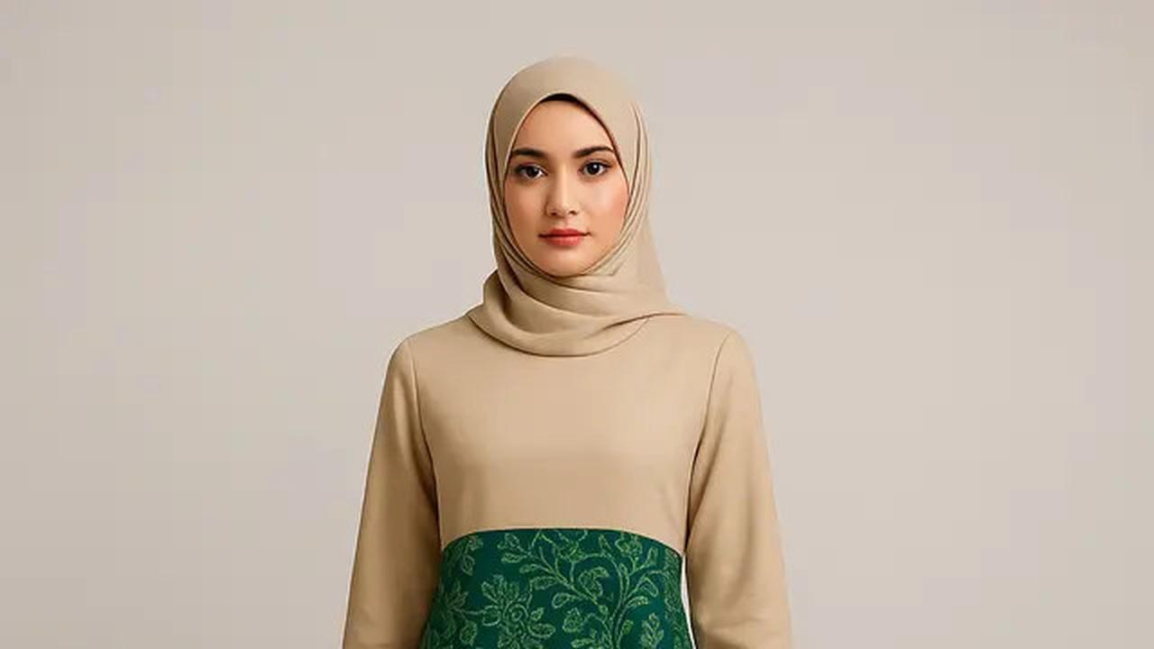 8 Inspirasi Model Batik Warna Hijau, Tampil Segar dan Berkelas di 2025