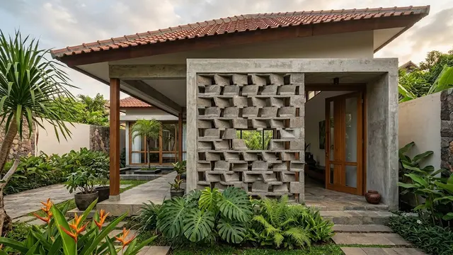 Model Lubang Angin untuk Rumah Tropis