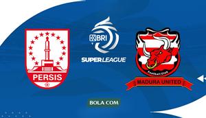 Persis Solo vs Madura United. (Bola.com/Wiwig Prayugi)