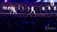 Super Junior menjadi salah satu pengisi closing Asian Games 2018. Personel Suju mendapat sambutan meriah dari penonton.