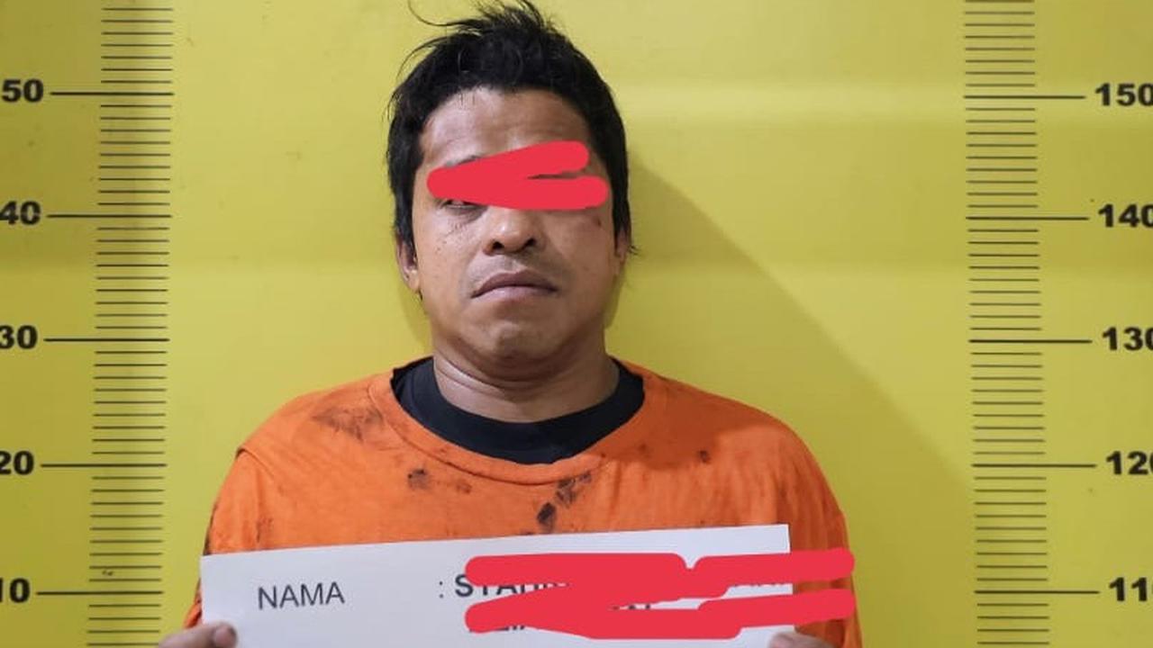 Detik-Detik Polisi di Labuhanbatu Selatan Ditikam Pengedar Sabu-Sabu