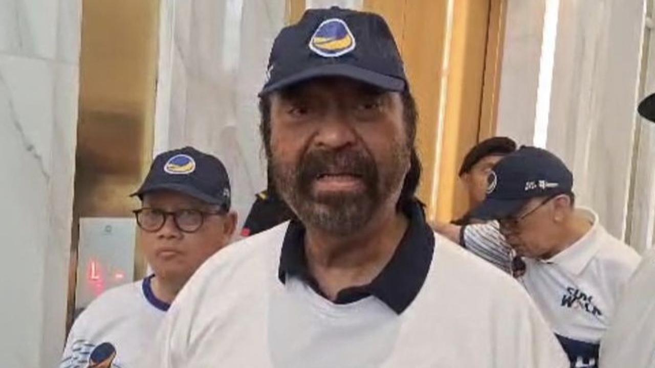 Surya Paloh Tegaskan Belum Ada PAW, Proses MKD Sanksi Sahroni Harus Dihormati