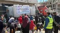 LAZISNU Salurkan Ribuan Paket Bantuan Idul Fitri untuk Solidaritas Kemanusiaan di Palestina