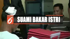 Jumharyono suami yang sekaligus pelaku tunggal pembunuhan terhadap istrinya sendiri telah menjalani pemeriksaan di Mapolsek Kramat Jati.