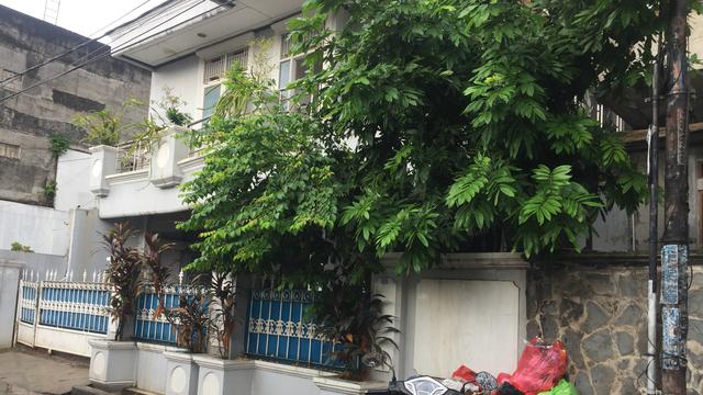 Rumah Ketua KPK Agus Rahardjo di Bekasi, Jawa Barat.