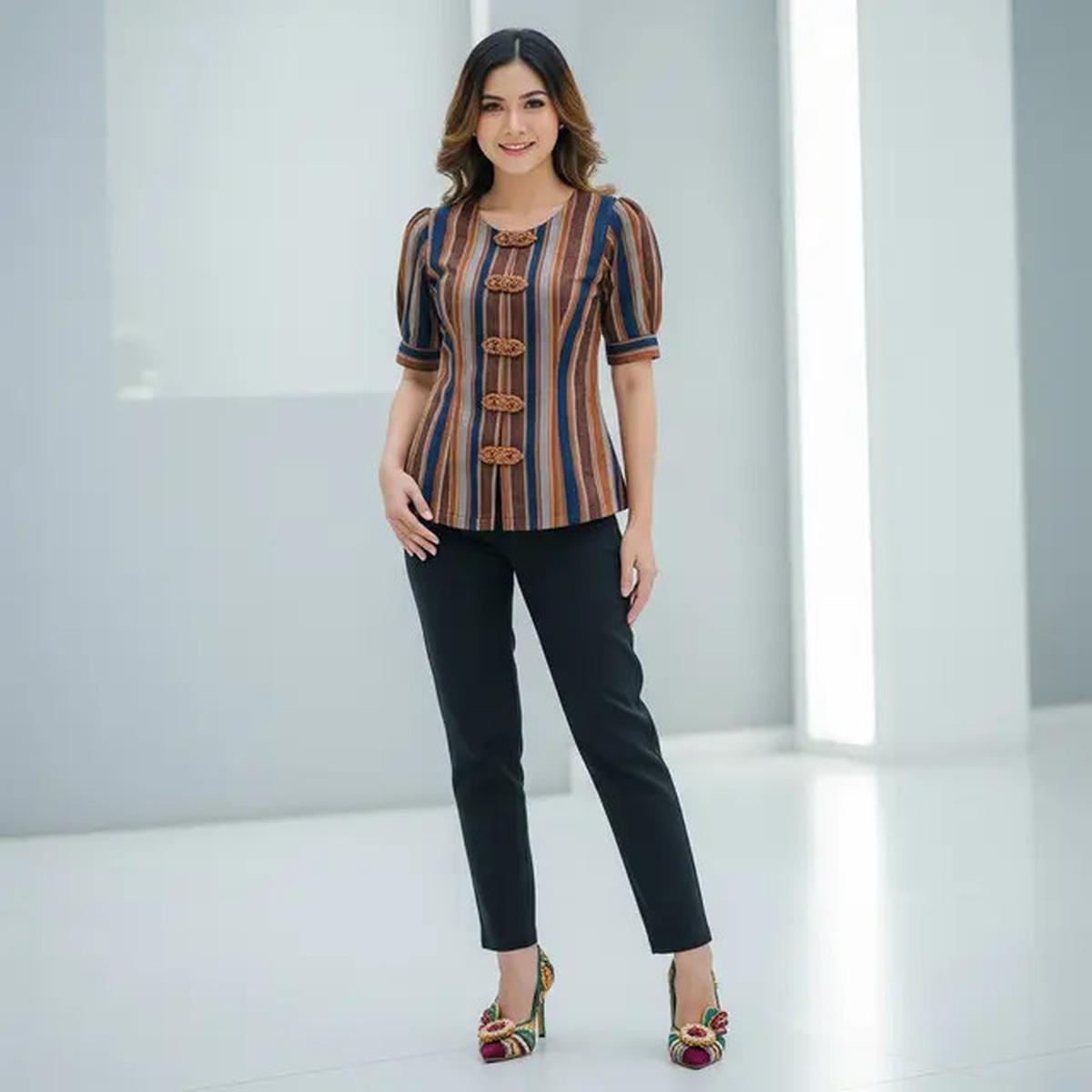 7 Model Baju Lurik Adat Jawa yang Stylish, Kombinasi Tradisi dan Tren Fashion Masa Kini