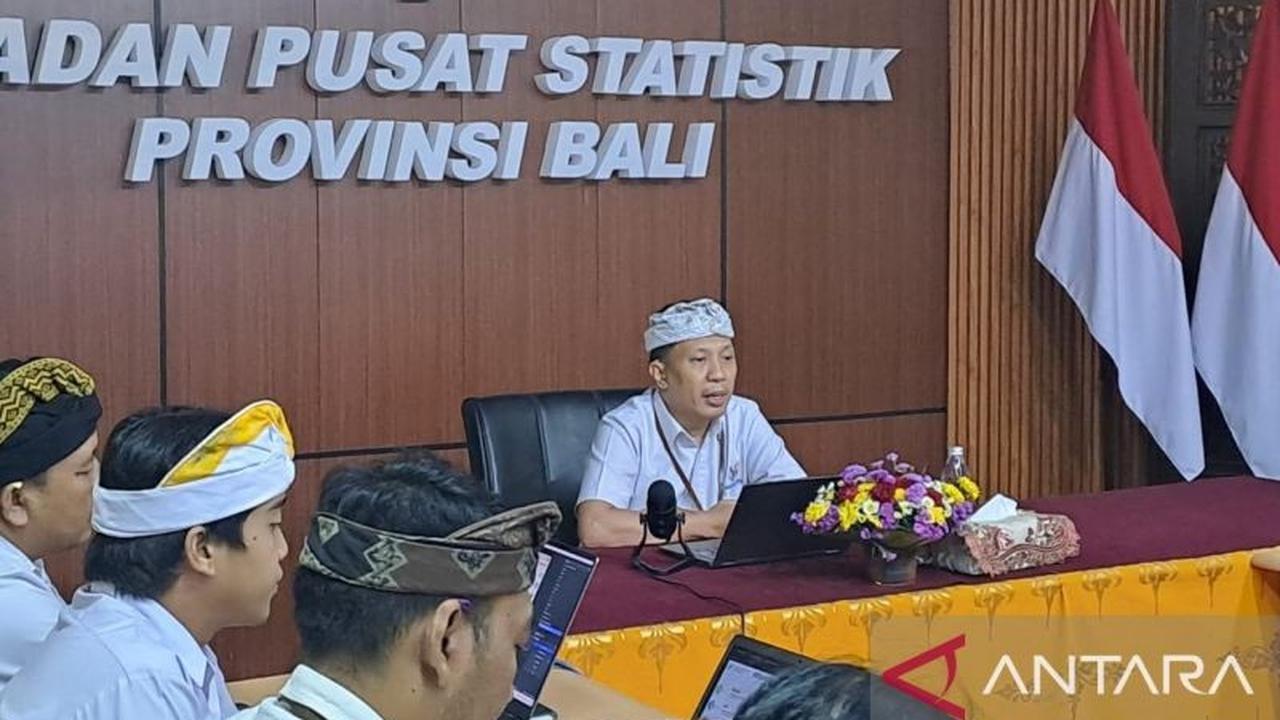 BPS Bali Catat Kunjungan Wisman Capai 6,95 Juta Sepanjang 2025, Jalur Laut Melonjak Signifikan