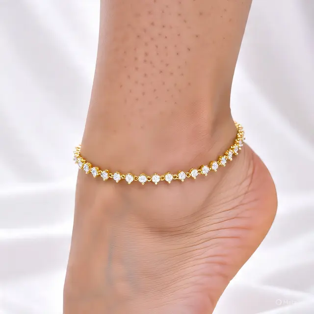 Model Gelang Kaki Emas Wanita Terbaru