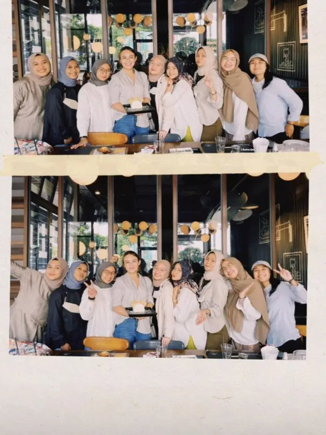 6 Momen Amanda Manopo Reuni Bareng Sahabat SMP, Seru Naik MRT
