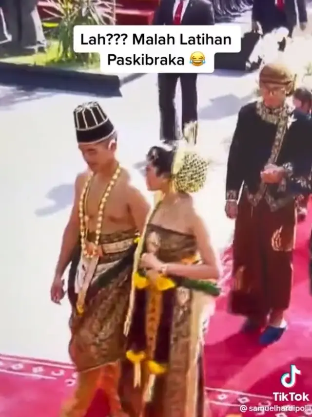 Momen Kaesang Bikin Ngakak Netizen Selama Resepsi di Solo