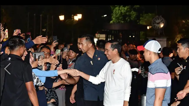 Hari Terakhir Rakernas V PDIP, Jokowi Masih Berakhir Pekan di Malioboro Yogyakarta