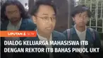 Keluarga mahasiswa Institut Teknologi Bandung berdialog dengan Rektor ITB membahas polemik pinjaman online untuk pembayaran uang kuliah tunggal di Gedung Rektorat. Dalam pertemuan ini para mahasiswa meminta keringanan UKT dan tidak menjadikan pinjol ...