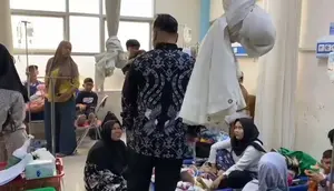 Kasus ISPA Meningkat, RSUD Sekarwangi Sukabumi Over Kapasitas