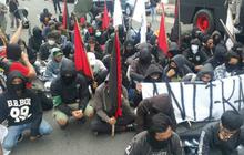 Polisi Dalami Afiliasi Massa Rusuh Pejompongan dengan Anarko